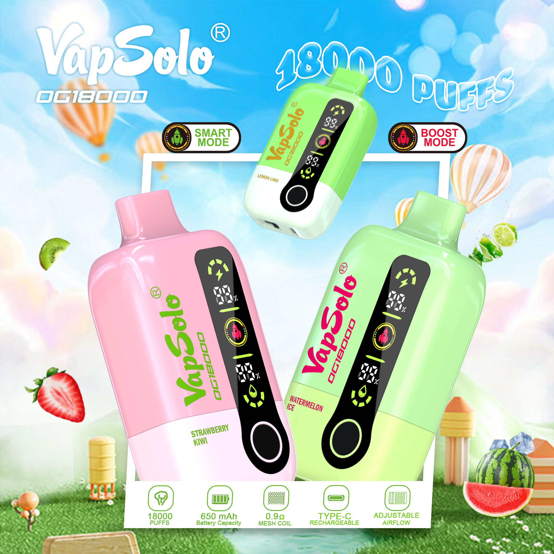 Vapsolo Dg18000
