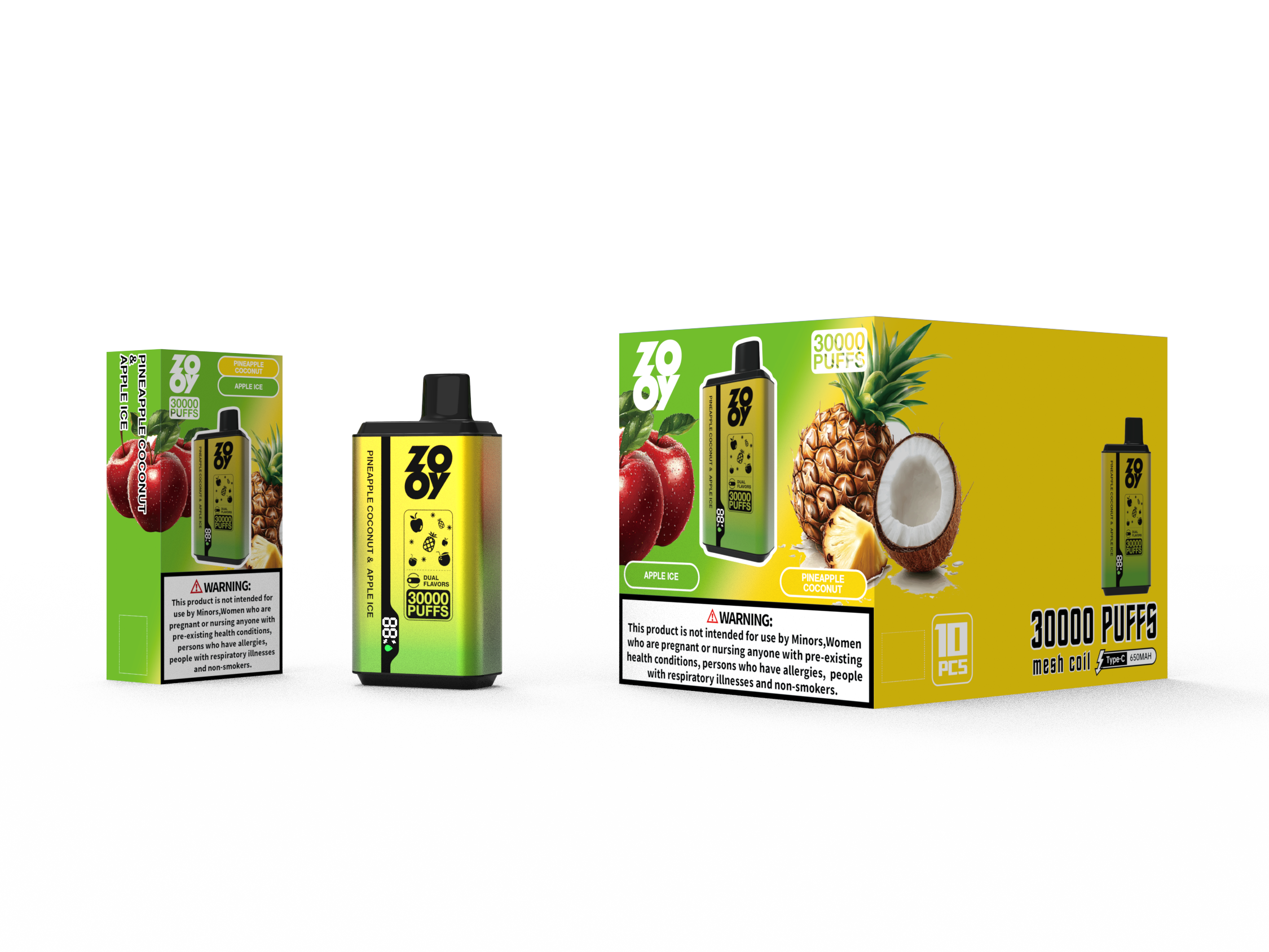 ZOOY MAX Dual flavors 30000 3 842