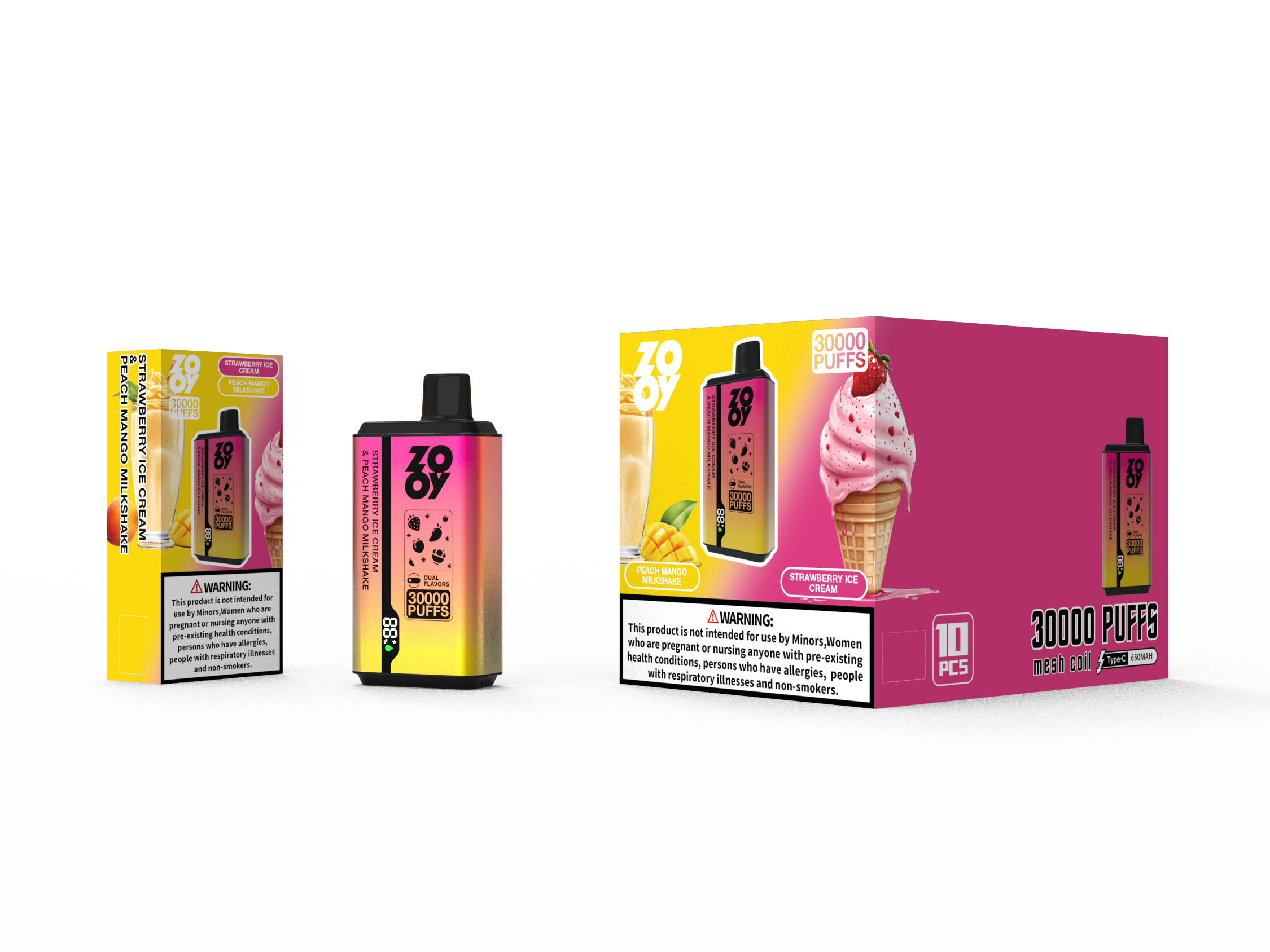 ZOOY MAX Dual flavors 30000 5 844
