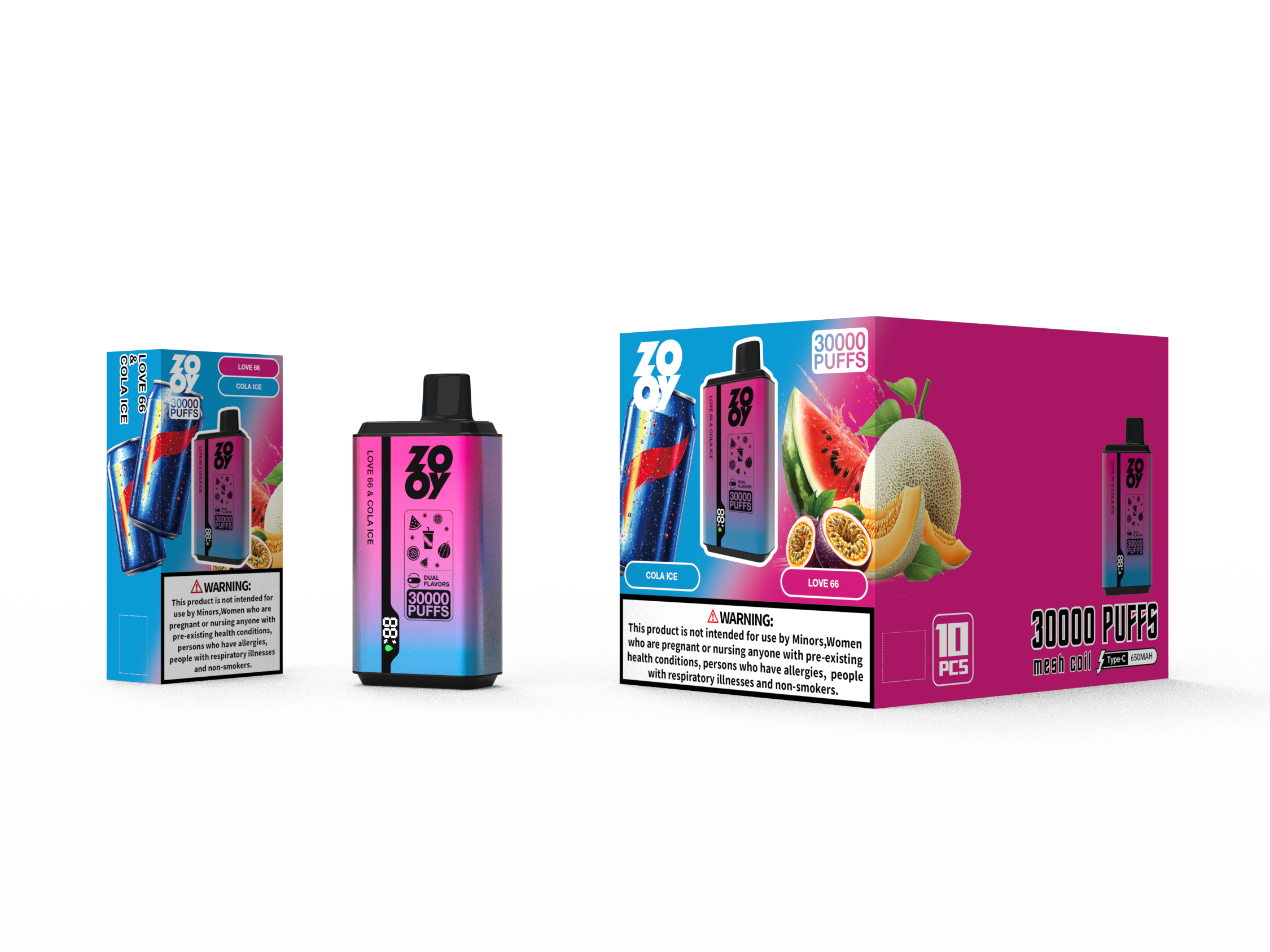 ZOOY MAX Dual flavors 30000 6 845