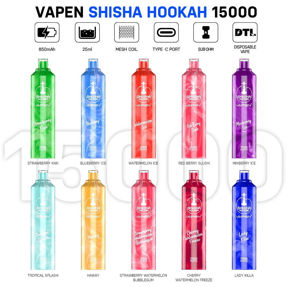 Vapen Shisha Hookah 15000 3 VAPENSHISHAVAPMEJNRADALYAHookah15000PuffsBox15KDisposableVapesDTL2 2797