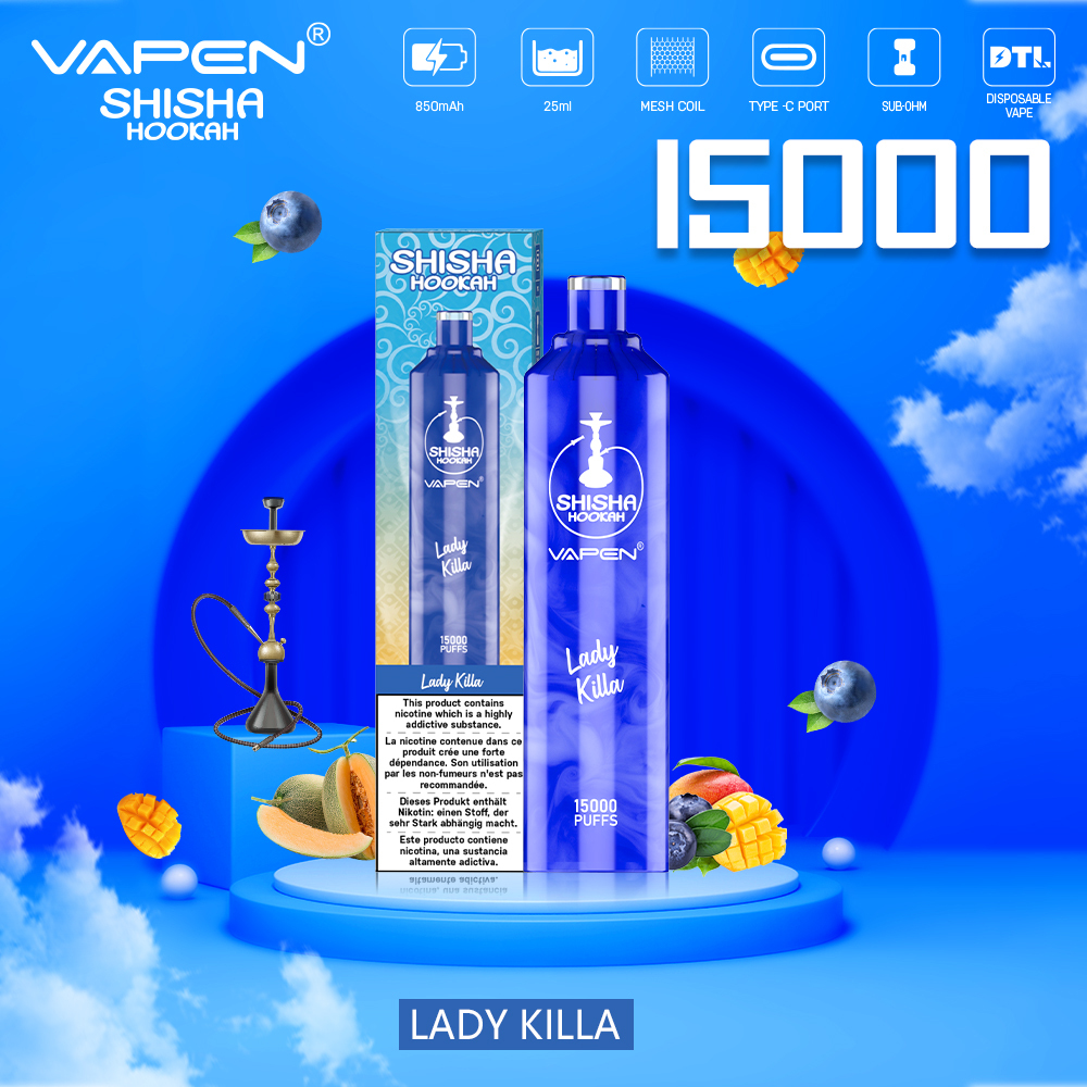 Vapen Shisha Hookah 15000