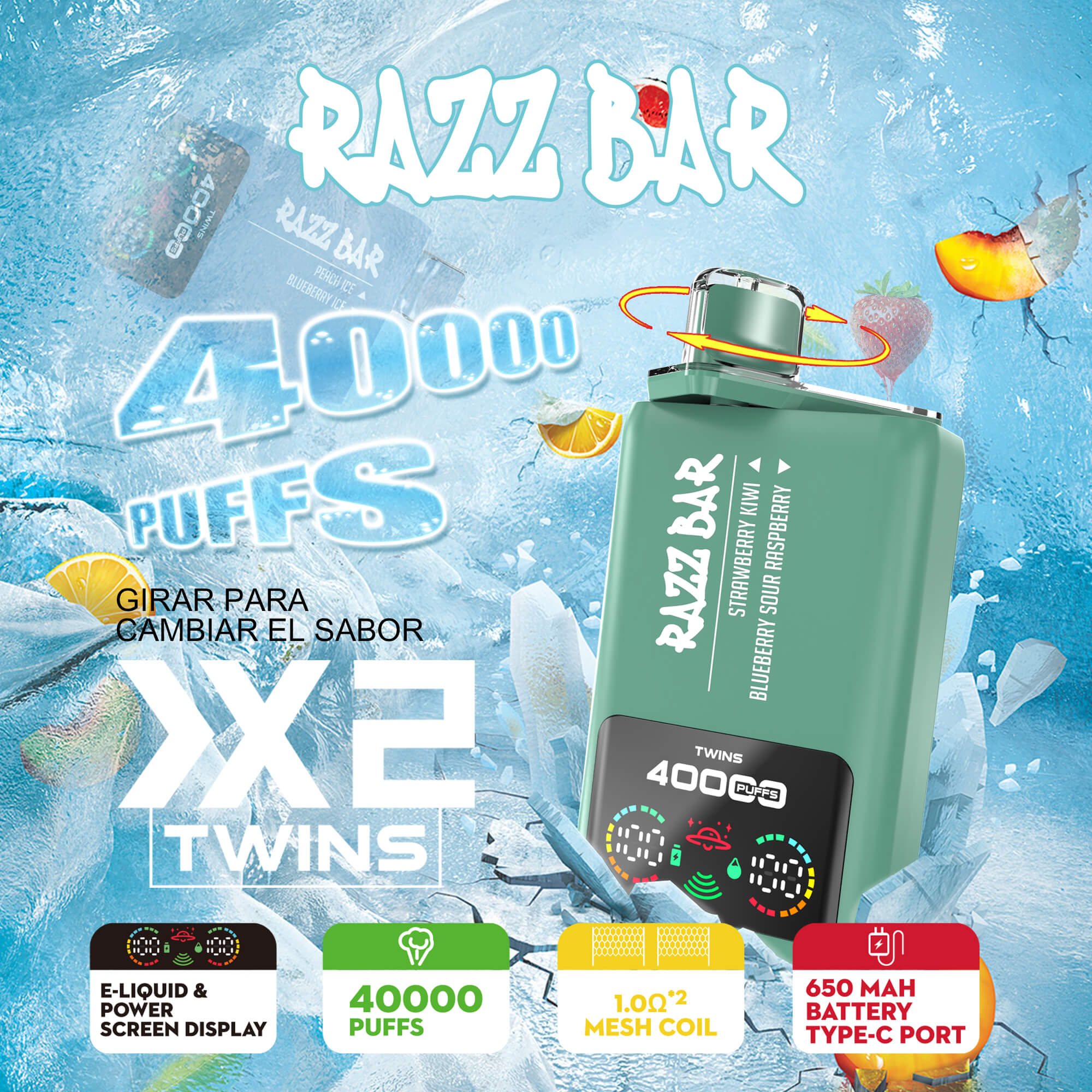 Razz bar 40000pufs
