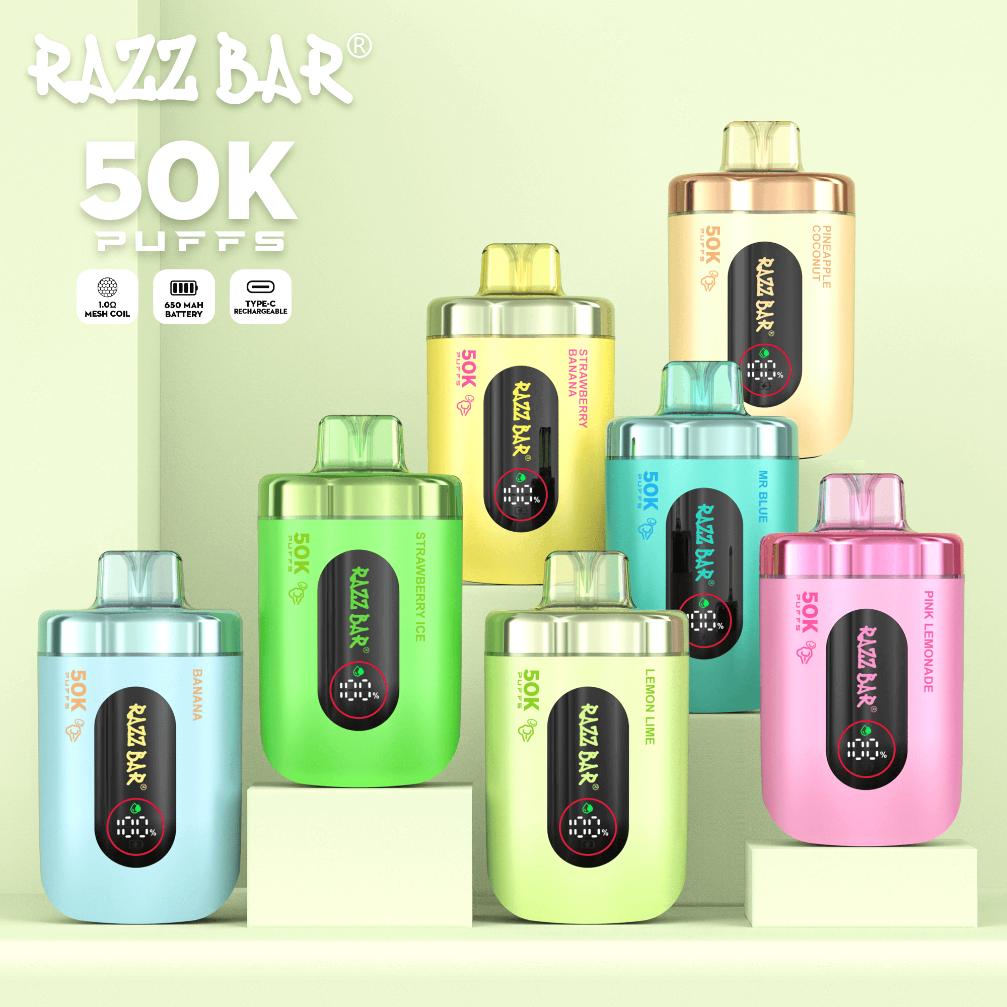 Razz bar 50Kpuffs