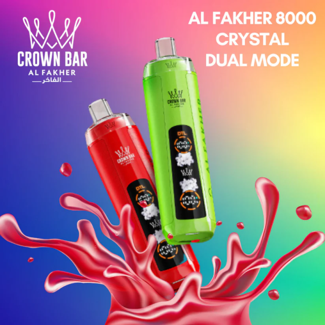 Al Fakher Crystal V2 8000