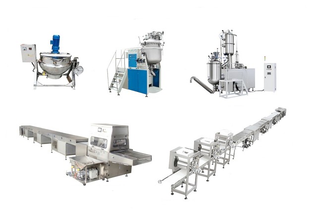 Produktionslinie für Schokoriegel