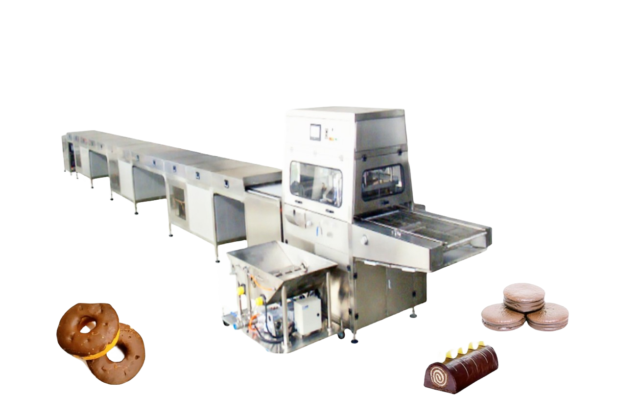 CHOCOLATE COATING AND POLISHING PRODUCTION LINE