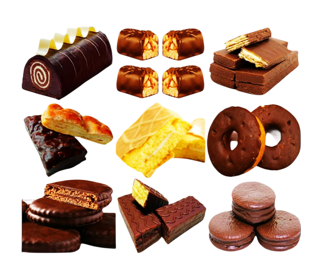 CHOCOLATE COATING AND POLISHING PRODUCTION LINE