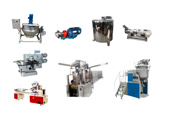 TOFFEE-SÜSSIGKEITEN-ABLAGERUNGS-PRODUKTIONSLINIE