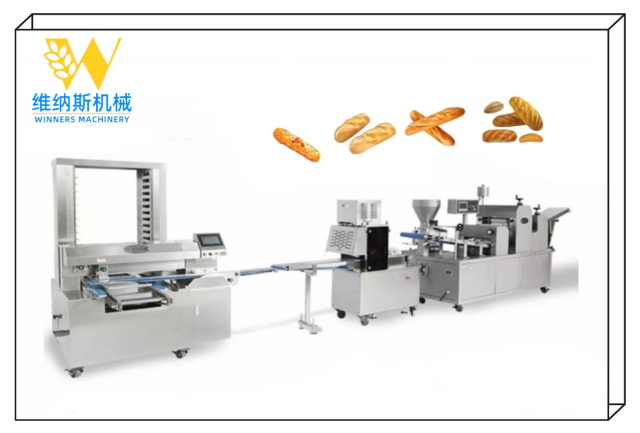 خط إنتاج الرغيف الفرنسي