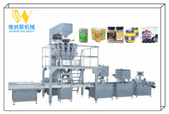 AUTOMATISCHE FLASCHENFÜLLVERPACKUNGSLINIE