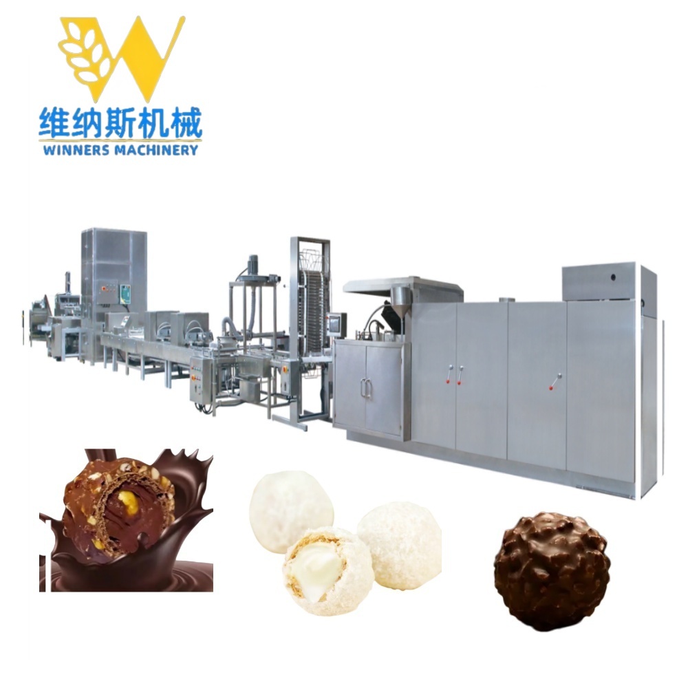 WAFER BALL CHOCOLATE PRODUCTION LINE