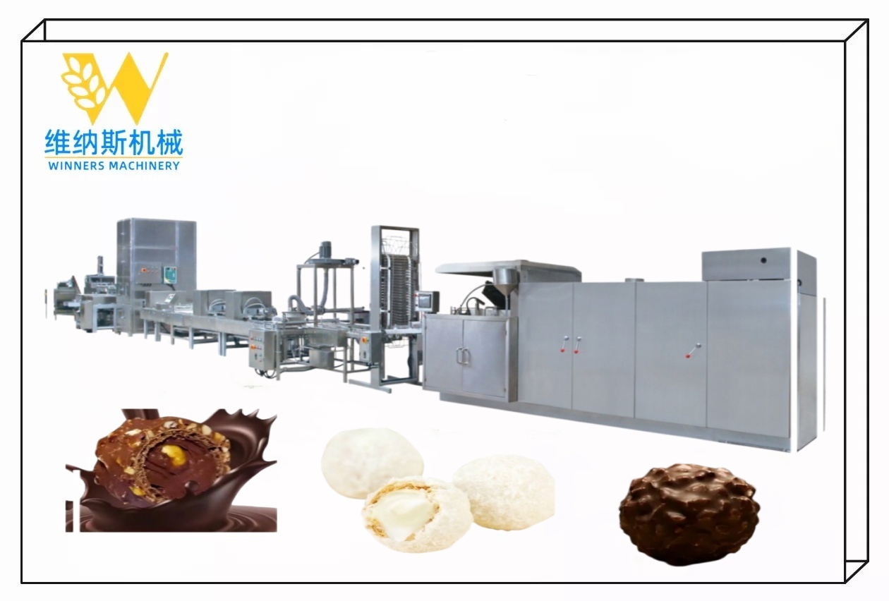 WAFER BALL CHOCOLATE PRODUCTION LINE
