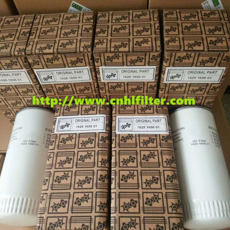Replacement Bolaite screw air compressor spare parts hepa filter element heap oil filter 1625165601