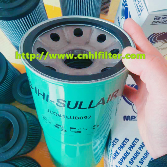 Replaced sullair screw air compressor oil filterJCQ81LUB092 for sale
