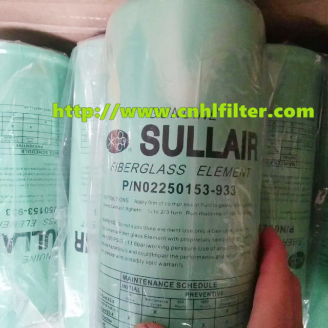 Replaced sullair screw air compressor oil filterJCQ81LUB092 for sale