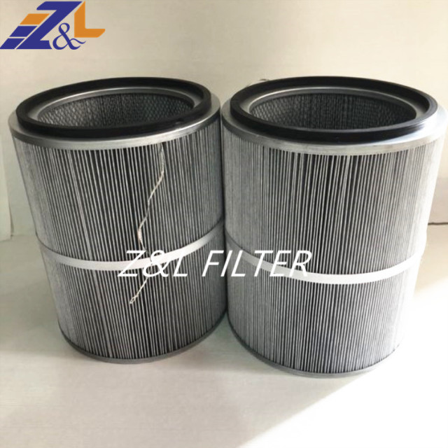 Z&L Manufacture Dust Removal Cartridge Filter For Gas Turbine Air Inlet