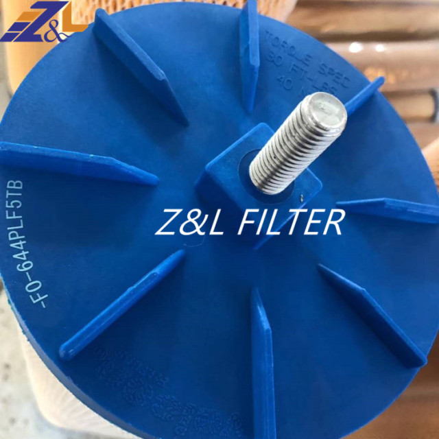 Z&L Manufacture replaced Velcon two-layer oil sintered Aviation fuel filter element FO-644plf5tb