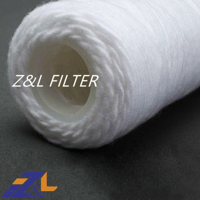 5", 10", 20", 30", 40",50",60" PP Yarn Water Filter Cartridge Fiberglass String String Would Filter Cartridge