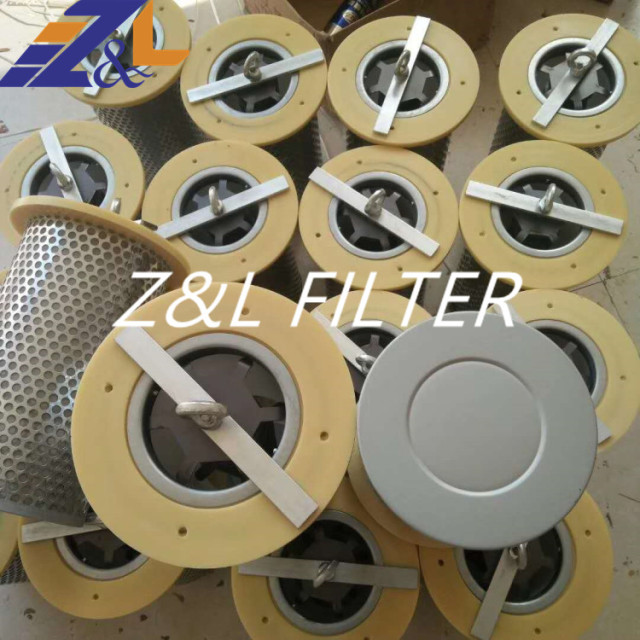 Customized stainless steel basket filter 304 flange tube filter element Magnet filter element for steel factory ,lubration oil station