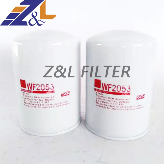 China supplier Fuel filter water separator WF2054 WF2074 WF2053