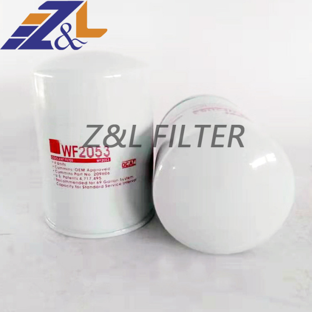 China supplier Fuel filter water separator WF2054 WF2074 WF2053