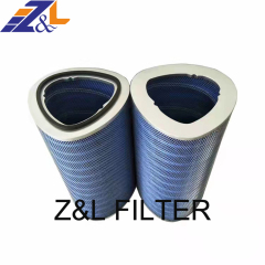 Flame Retardant triagonal cartridge air filter