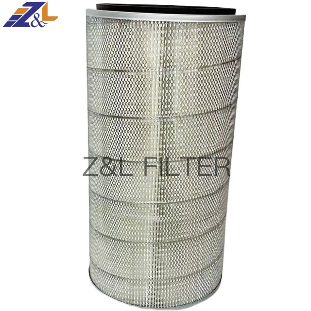 Z&L FILTER supply high efficiency PTFE pure membrane pleated dust air filter cartridge