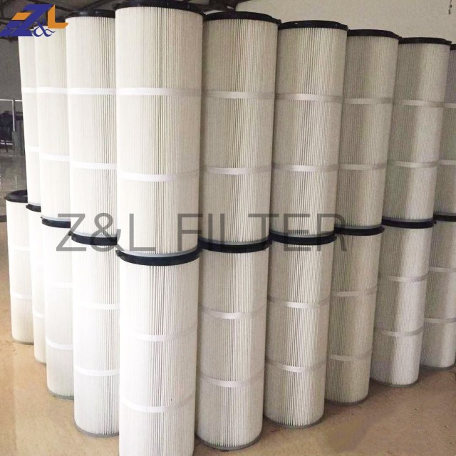 Z&l filter factory direct cartridge filter dust collector Industrial manufacturer pleated Dust air filter
