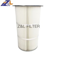 Z&L FILTER PTFE ,polyester pleated dust collector air filter cartridge