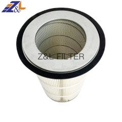 Z&L FILTER PTFE ,polyester pleated dust collector air filter cartridge