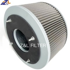 oil filter applying for natural gas pipeline station