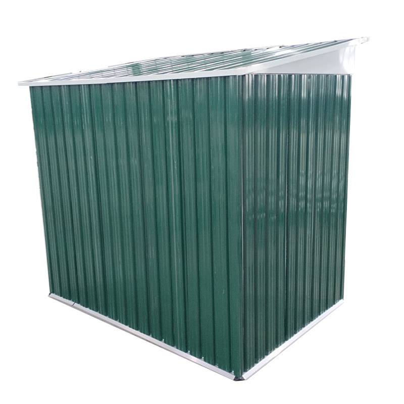 6x4  Feet Pent Steel Garden Shed