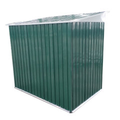 6x4  Feet Pent Steel Garden Shed