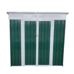 6x4  Feet Pent Steel Garden Shed