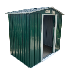 6x4  Feet Apex Steel Garden Shed