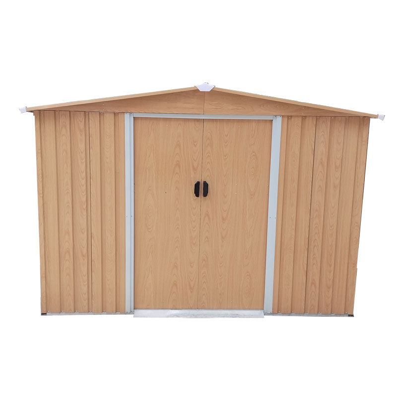 8x6  Feet Apex Steel Garden Shed