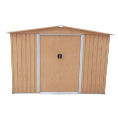 8x6  Feet Apex Steel Garden Shed