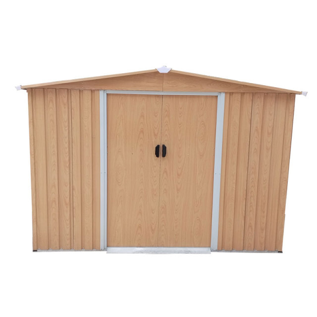 8x6  Feet Apex Steel Garden Shed