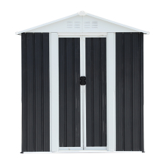 5X3 Feet Grey Apex Garden Shed Outdoor