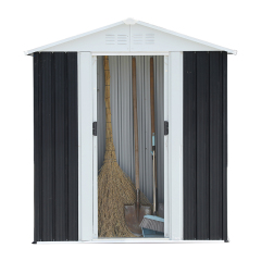 5X3 Feet Grey Apex Garden Shed Outdoor