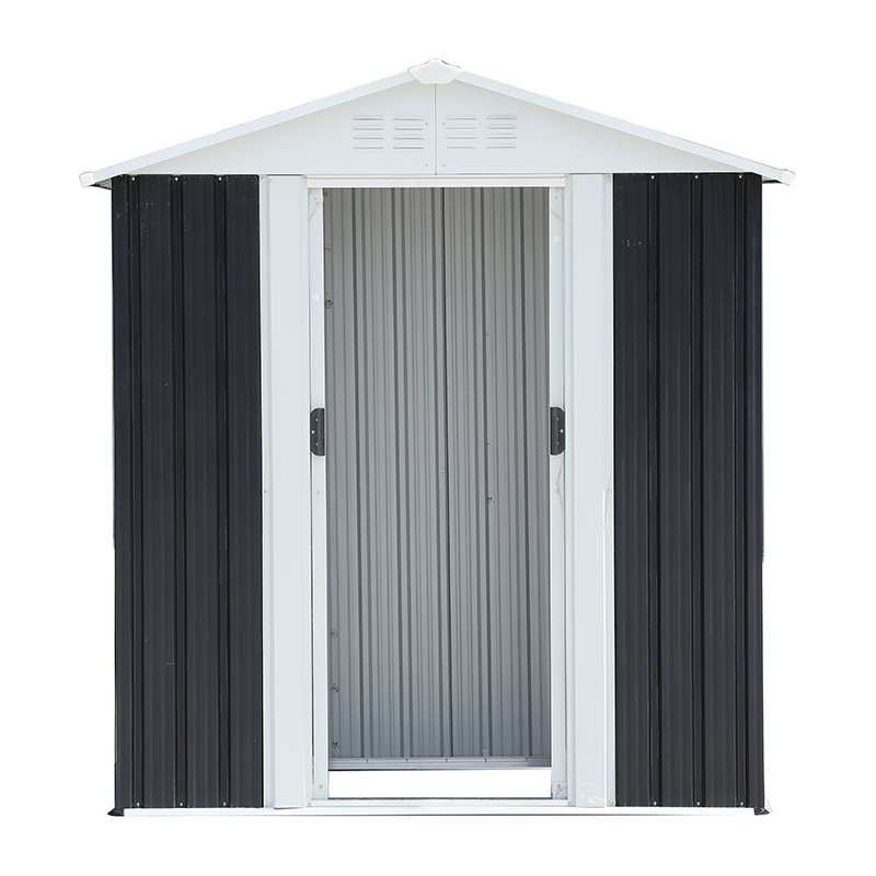 5X3 Feet Grey Apex Garden Shed Outdoor