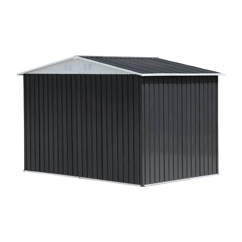 8X6 Feet Grey Apex Garden Shed