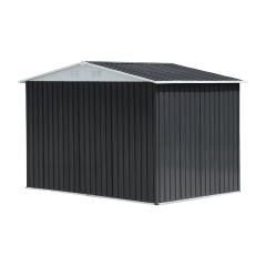 8X6 Feet Grey Apex Garden Shed