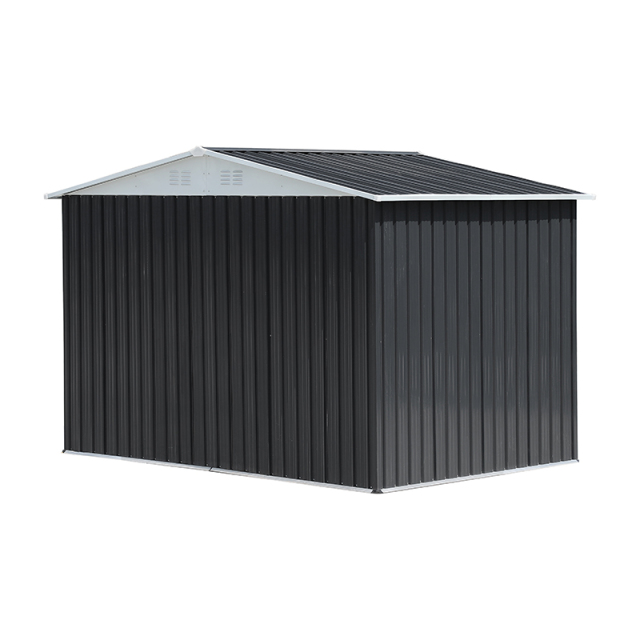 8X6 Feet Grey Apex Garden Shed