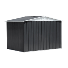 8X6 Feet Grey Apex Garden Shed
