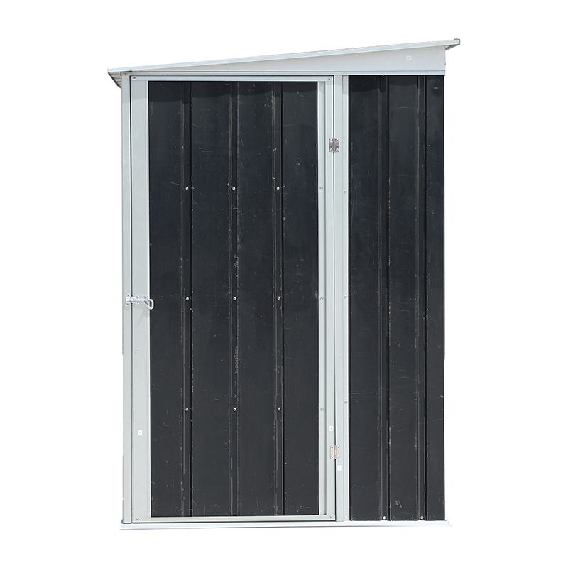 4X6 Pent Garden Metal Shed
