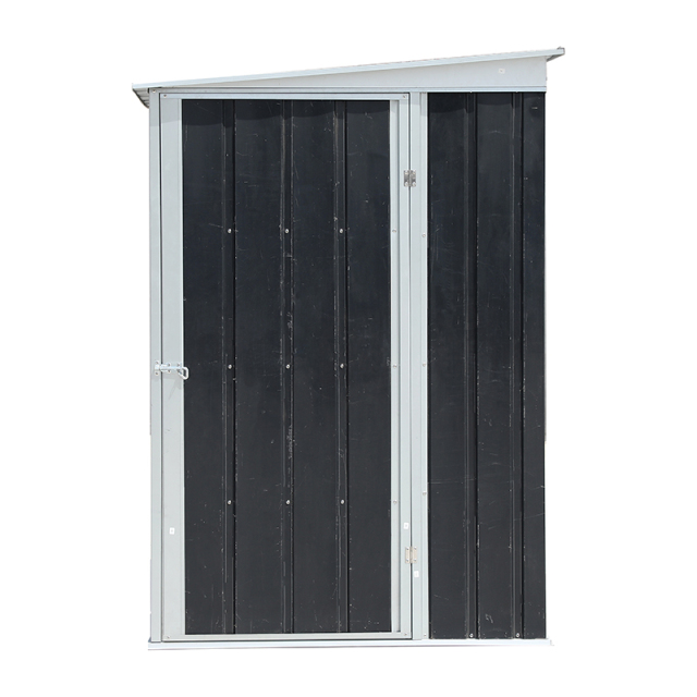 4X6 Pent Garden Metal Shed
