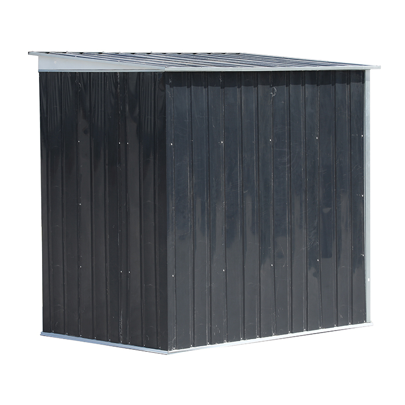 4X6 Pent Garden Metal Shed