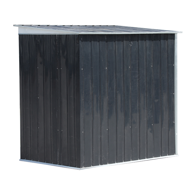 4X6 Pent Garden Metal Shed